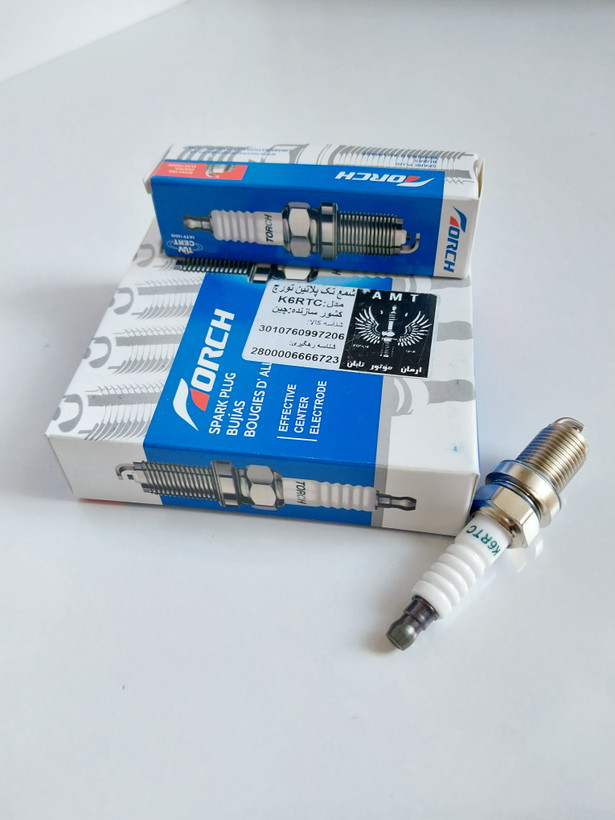 شمع تک پلاتین تورچ آبی (torch) بسته 4 عددی